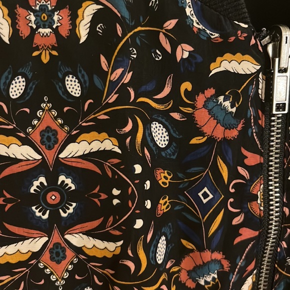 Merona Reversible Bomber Jacket. Size Large. - Picture 5 of 9